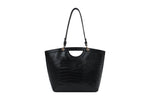 Cartera tote Odalys para mujer color negro