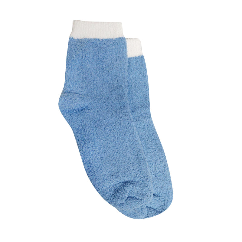 Calcetines Comfy para mujer color celeste